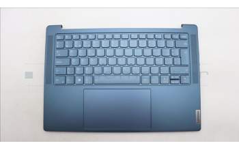 Lenovo 5CB1L50304 C-Abdeckung mit Tastatur, Belgisch, aquamarinblau, GB