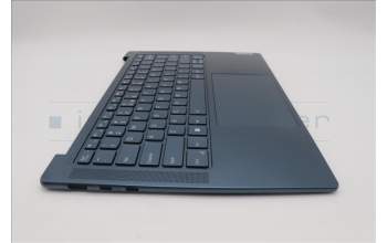 Lenovo 5CB1L50314 C-Cover with keyboard,US English Euro,Tidal Teal