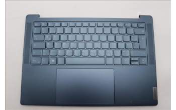 Lenovo 5CB1L50322 C-Abdeckung mit Tastatur, Deutsch, Aquamarinblau, Ohne Puresight-Logo