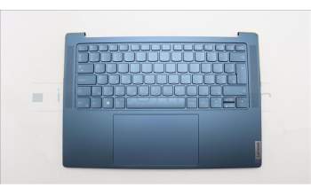 Lenovo 5CB1L50330 C-Abdeckung mit Tastatur, Ungarisch, Aquamarinblau, Ohne Puresight-Logo