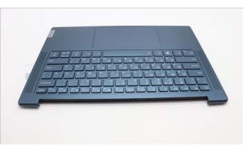 Lenovo 5CB1L50347 C-Abdeckung mit Tastatur, Russisch, Aquamarinblau, Puresight-Logo