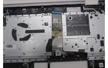 Lenovo 5CB1L50398 C-Abdeckung mit Tastatur, Belgisch, arktisgrau, Fingerabdruck, GB