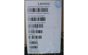 Lenovo 5CB1L50415 COVER Upper Case ASM_NORDIC H83BSNFPARGY