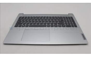 Lenovo 5CB1L50474 C-Abdeckung mit Tastatur, Englisch (US, Euro), Wolkengrau, Hintergrundbeleuchtung, Ohne_Fingerabdruckscanner