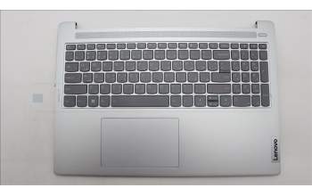 Lenovo 5CB1L50478 C-Abdeckung mit Tastatur, Arabisch, wolkengrau, Hintergrundbeleuchtung, Ohne Fingerabdruck, US