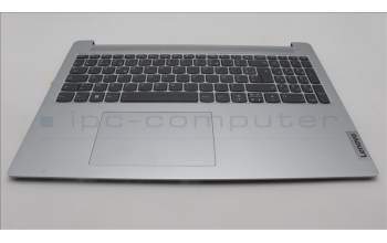 Lenovo 5CB1L50491 C-Abdeckung mit Tastatur, Französisch, Wolkengrau, Hintergrundbeleuchtung, Ohne_Fingerabdruckscanner