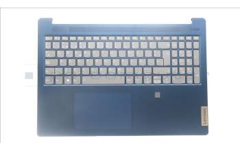 Lenovo 5CB1L50517 C-Abdeckung mit Tastatur, Spanisch, tiefblau, Hintergrundbeleuchtung, Fingerabdruckleser