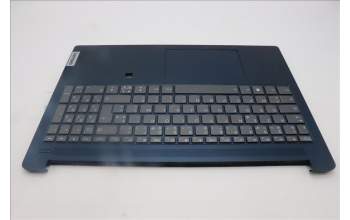 Lenovo 5CB1L50523 C-Abdeckung mit Tastatur, Französisch, tiefblau, Hintergrundbeleuchtung, Fingerabdruckleser