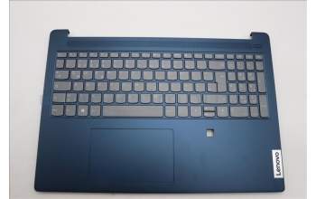 Lenovo 5CB1L50524 C-Abdeckung mit Tastatur, Deutsch, Tiefblau, Hintergrundbeleuchtung, Fingerabdruck