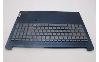 Lenovo 5CB1L50524 C-Abdeckung mit Tastatur, Deutsch, Tiefblau, Hintergrundbeleuchtung, Fingerabdruck