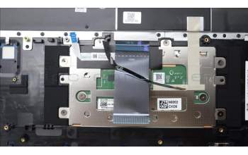 Lenovo 5CB1L50527 C-Abdeckung mit Tastatur, Belgisch, tiefblau, Hintergrundbeleuchtung, Fingerabdruck, GB