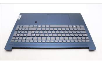 Lenovo 5CB1L50527 C-Abdeckung mit Tastatur, Belgisch, tiefblau, Hintergrundbeleuchtung, Fingerabdruck, GB