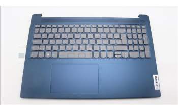 Lenovo 5CB1L50564 C-Abdeckung mit Tastatur, Tschechisch/Slowakisch, tiefblau, Hintergrundbeleuchtung, ohne Fingerabdruck, GB