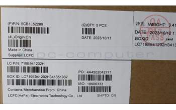 Lenovo 5CB1L52289 C-Abdeckung mit Tastatur, Spanisch, arktisgrau, Ohne_Hintergrundbeleuchtung, Fingerabdruckleser