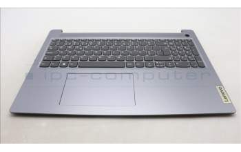 Lenovo 5CB1L52295 C-Abdeckung mit Tastatur, Portugiesisch, arktisgrau, Ohne_Hintergrundbeleuchtung, Fingerabdruckleser