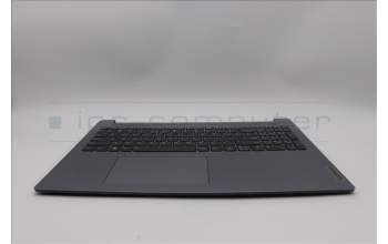 Lenovo 5CB1L53287 C-Abdeckung mit Tastatur, Englisch (US, Euro), arktisgrau, Hintergrundbeleuchtung, Ohne_Fingerabdruckscanner