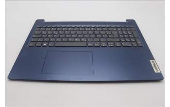 Lenovo 5CB1L53326 C-Abdeckung mit Tastatur, Deutsch, tiefblau, Ohne_Hintergrundbeleuchtung, Ohne_Fingerabdruckscanner