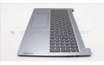 Lenovo 5CB1L53355 C-Abdeckung mit Tastatur, Russisch, Arktisgrau, Nicht_beleuchtet, Ohne_Fingerabdruckscanner