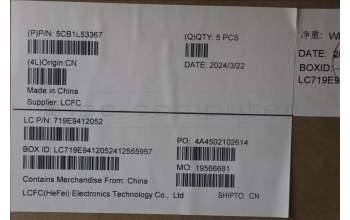 Lenovo 5CB1L53367 C-Abdeckung mit Tastatur, Schweiz, arktisgrau, Ohne_Hintergrundbeleuchtung, Ohne_Fingerabdruckscanner