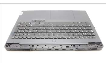 Lenovo 5CB1L54609 C-Abdeckung mit Tastatur, Belgisch, Onyx-Grau, RGB-Hintergrundbel., GB