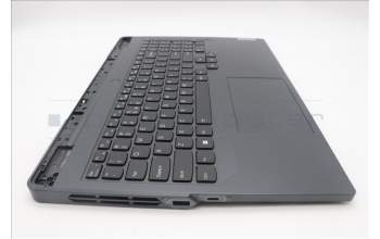 Lenovo 5CB1L54619 C-Abdeckung mit Tastatur, Englisch (US, Euro), Onyxgrau, RGB-Hintergrundbel
