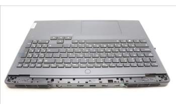 Lenovo 5CB1L54629 C-Abdeckung mit Tastatur, Hebräisch, Onyxgrau, RGB-Hintergrundbel.