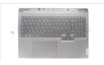 Lenovo 5CB1L54631 C-Abdeckung mit Tastatur, Ungarisch, Onyxgrau, RGB-Hintergrundbel.