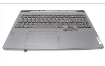 Lenovo 5CB1L54642 C-Cover with keyboard, Switzerland, Onyx Grey, RGB Backlight, UK