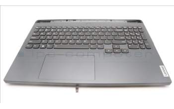 Lenovo 5CB1L54652 C-Cover with keyboard,English,Onyx Grey,White Backlight
