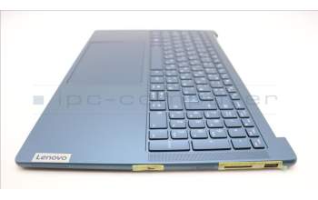 Lenovo 5CB1L55145 C-Abdeckung mit Tastatur, Bulgarisch, aquamarinblau, GB