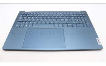 Lenovo 5CB1L55162 C-Abdeckung mit Tastatur, Skandinavien, Aquamarinblau