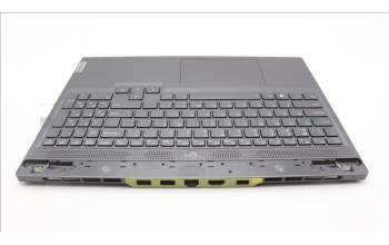 Lenovo 5CB1L56010 C-Abdeckung mit Tastatur, Englisch, Sturmgrau, Hintergrundbeleuchtung