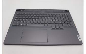 Lenovo 5CB1L56021 C-Abdeckung mit Tastatur, Italienisch, Sturmgrau, Hintergrundbeleuchtung