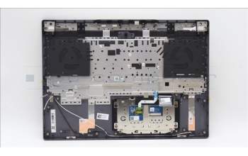 Lenovo 5CB1L56024 C-Abdeckung mit Tastatur, Portugiesisch, Sturmgrau, Hintergrundbeleuchtung