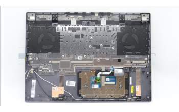 Lenovo 5CB1L56031 C-Abdeckung mit Tastatur, Ungarisch, Sturmgrau, Hintergrundbeleuchtung