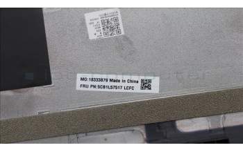 Lenovo 5CB1L57517 FRU KT4DA_D_COVER_UMA_WW_ASSY_BK