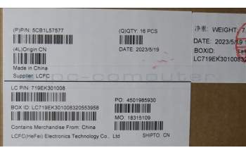 Lenovo 5CB1L57577 KT6D0_A_COVER_PC_FHD_5M_SUB