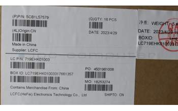 Lenovo 5CB1L57579 FRU KT4D0_A_COVER_PC_ASSY_FHD