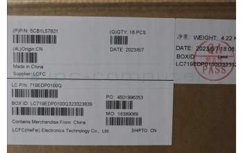 Lenovo 5CB1L57821 X13G4_D_COVER_S_WLAN_GRY_ASSY