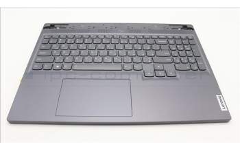 Lenovo 5CB1L58754 C-Abdeckung mit Tastatur, Arabisch, sturmgrau, RGB-Hintergrundbel., US