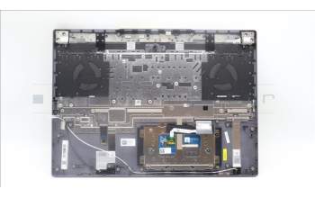 Lenovo 5CB1L60063 C-Abdeckung mit Tastatur, Ungarisch, sturmgrau, RGB-Hintergrundbel.