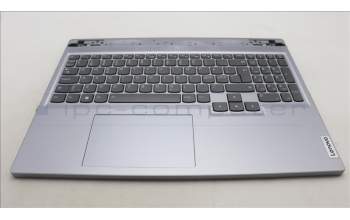 Lenovo 5CB1L60091 C-Cover with keyboard,Nordic,Mineral Grey,Backlight