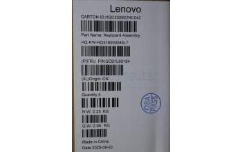 Lenovo 5CB1L60184 Upper Case ASM_HUN_H 82X3 NFPSTGY