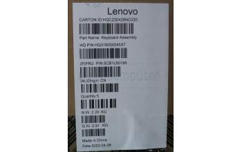 Lenovo 5CB1L60195 COVER Upper Case ASM_SWS_H 82X3 NFPSTGY