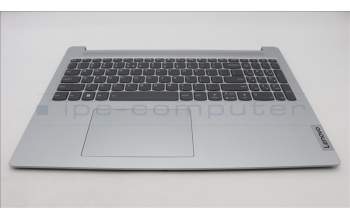 Lenovo 5CB1L64530 C-Abdeckung mit Tastatur, Englisch (US, Euro), Wolkengrau, Hintergrundbeleuchtung, Ohne_Fingerabdruckscanner