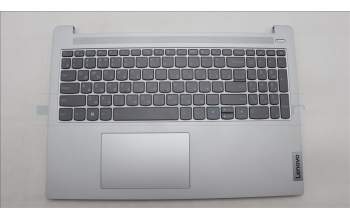 Lenovo 5CB1L64533 C-Abdeckung mit Tastatur, Russisch, Wolkengrau, Hintergrundbeleuchtung, Ohne_Fingerabdruckscanner