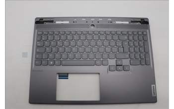 Lenovo 5CB1L67975 C-Abdeckung mit Tastatur, Französisch, Weiße Hintergrundbeleuchtung