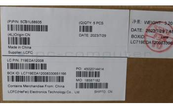 Lenovo 5CB1L68935 COVER Upper Case ASM_BUL L21J8 FPSG BL