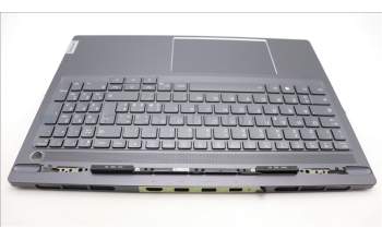 Lenovo 5CB1L68948 C-Abdeckung mit Tastatur, Italienisch, Sturmgrau, Hintergrundbeleuchtung, Fingerabdruck