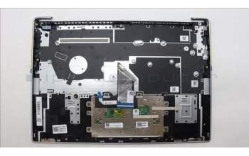 Lenovo 5CB1L69695 C-Abdeckung mit Tastatur, Portugiesisch, Wolkengrau, Ohne_Hintergrundbeleuchtung, Ohne_Fingerabdruckscanner